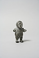 Stone Male in Parka, Kiakshuk  Inuit, Stone, Inuit