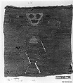 Tapestry Fragment with Figure, Cotton, Central Coast