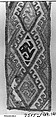 Band Fragment, Camelid hair, cotton, Peru; central coast (?)