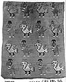 Tunic Panel, Camelid hair, Peru; central coast (?)