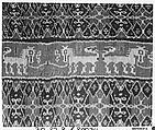 Man's Shoulder or Hip Cloth (Hinggi), Cotton, Sumba