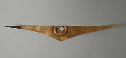 Nose Ornament, Gold, Colombian