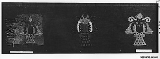 Embroidered Fragment, Camelid hair, cotton, Paracas