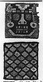 Panel with Face, Cotton, camelid hair, Wari