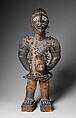 Power Figure (Nkisi N'Kondi: Mangaaka), Wood, iron, resin, ceramic, plant fiber, pigment, Kongo peoples; Yombe group