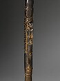Lemba Staff: Finial with Female Figure Nursing Child, Master of the Boma-Vonde Region, Wood, Kongo peoples; Yombe group