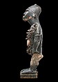 Power Figure (Nkisi N'Kondi: Mangaaka), Wood, iron, resin, ceramic, plant fiber, textile, pigment, Kongo peoples; Yombe group