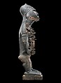 Power Figure (Nkisi N'Kondi: Mangaaka), Wood, iron, resin, ceramic, plant fiber, textile, pigment, Kongo peoples; Yombe group
