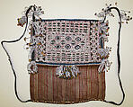 Bag, abaca, cotton, beads, Philippines