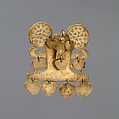 Pendant with Bird, Gold (cast alloy), Muisca