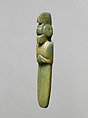 Bird-Celt Pendant, Jadeite , Guanacaste-Nicoya
