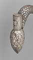 Royal Scepter (Makpo), Silver copper alloy, wood, Fon peoples, Danhomè Kingdom
