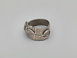 Ring, Silver, Fon peoples