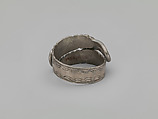 Ring, Silver, Fon peoples