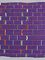 Wrapper, Women's weaving cooperative in Akwete (Nigerian), Cotton, dye, Igbo