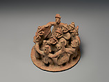Ring of Figures, Ceramic, Colima