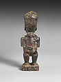 Power Figure: Male (Nkisi), Wood, glass, metal, cloth, organic matter, Kongo peoples