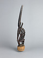 Headdress: Male Antelope (Ci Wara), Wood, fibers, Bamana peoples