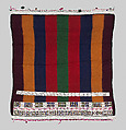 Woman's Cape, Wool, glass beads, brass bells, Ndebele peoples
