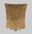 Married Woman's Apron (Ijogolo), Leather, beads, thread, Ndebele peoples