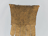 Married Woman's Apron (Ijogolo), Leather, beads, thread, Ndebele peoples