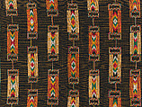 Wrapper, Women's weaving cooperative in Akwete (Nigerian), Cotton, dye, Igbo peoples