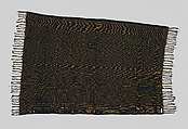 Wrapper, Women's weaving cooperative in Akwete (Nigerian), Cotton, dye, Igbo peoples