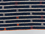 Man's prestige wrapper, Baule or Dyula artists, Cotton, Baule peoples