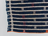 Man's prestige wrapper, Baule or Dyula artists, Cotton, Baule peoples