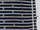 Man's prestige wrapper, Baule or Dyula artists, Cotton, Baule peoples