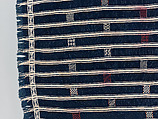 Man's prestige wrapper, Baule or Dyula artists, Cotton, Baule peoples