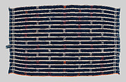 Man's prestige wrapper, Baule or Dyula artists, Cotton, Baule peoples