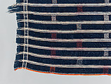 Man's prestige wrapper, Baule or Dyula artists, Cotton, Baule peoples