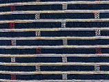 Man's prestige wrapper, Baule or Dyula artists, Cotton, Baule peoples