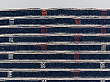 Man's prestige wrapper, Baule or Dyula artists, Cotton, Baule peoples