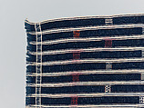 Man's prestige wrapper, Baule or Dyula artists, Cotton, Baule peoples