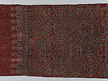 Ritual Textile (Pua Sungkit), Cotton, Iban people