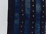 Embroidered Woman's Wrapper, Wodaabe-Fulani artist, Cotton, dye, Wodaabe-Fulani peoples