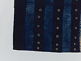 Embroidered Woman's Wrapper, Wodaabe-Fulani artist, Cotton, dye, Wodaabe-Fulani peoples