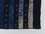 Embroidered Woman's Wrapper, Wodaabe-Fulani artist, Cotton, dye, Wodaabe-Fulani peoples