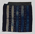 Embroidered Woman's Wrapper, Wodaabe-Fulani artist, Cotton, dye, Wodaabe-Fulani peoples