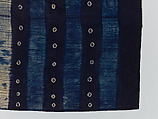 Embroidered Woman's Wrapper, Wodaabe-Fulani artist, Cotton, dye, Wodaabe-Fulani peoples
