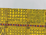 Prestige cloth (Adinkra), Cotton, wool, Asante peoples