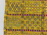 Prestige cloth (Adinkra), Cotton, wool, Asante peoples