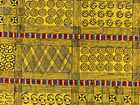Prestige cloth (Adinkra), Cotton, wool, Asante peoples