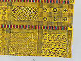 Prestige cloth (Adinkra), Cotton, wool, Asante peoples