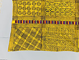 Prestige cloth (Adinkra), Cotton, wool, Asante peoples