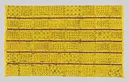 Prestige cloth (Adinkra), Cotton, wool, Asante peoples