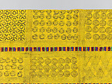 Prestige cloth (Adinkra), Cotton, wool, Asante peoples