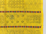 Prestige cloth (Adinkra), Cotton, wool, Asante peoples